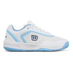Wilson Tennisschoenen Wilson Court Glide Allcourt schoen Dames - wit, lichtblauw