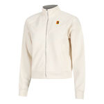 Nike Kleding Nike Courtly Knit Heritage Trainingsjack Dames-Crème