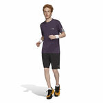 adidas Kleding adidas Y-3 Zip Polo Heren-Paars