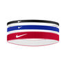 Nike Flex Classic Mixed Haarband Verpakking 3 Stuks-Blauw,Rood