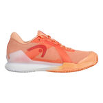 HEAD Tennisschoenen HEAD Sprint Pro 4.0 Gravelschoen Dames-Koraal,Wit