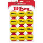 Wilson Tennisballen Wilson Starter Red (Stage 3) Zak 12 Stuks