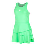 Quiet Please Tenniskleding Quiet Please Flounce Jurk Dames - groen, wit