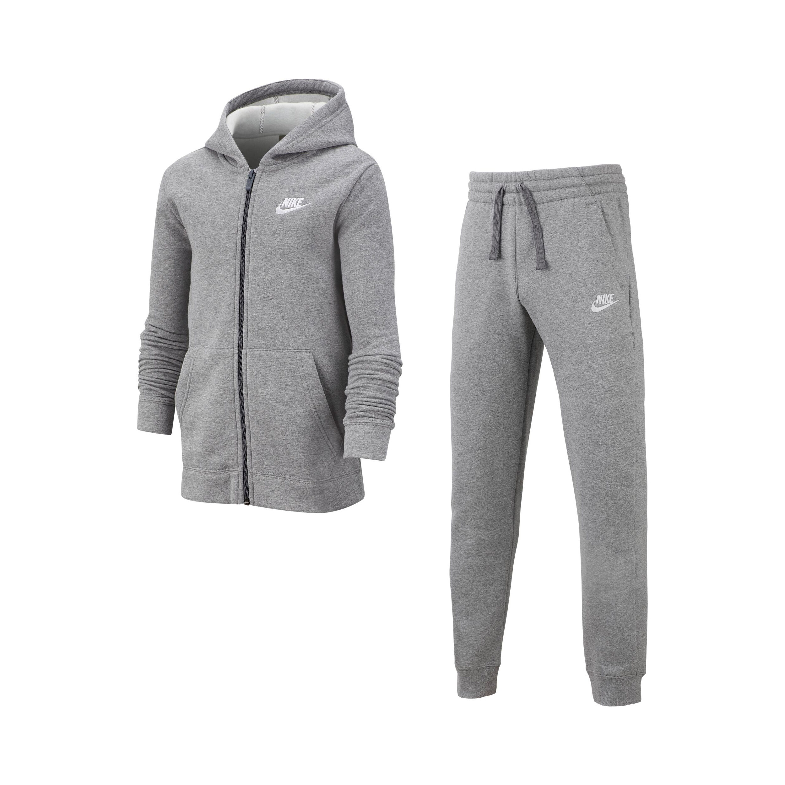 Grijze nike trainingspak top