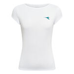Diadora Tenniskleding Diadora Court T-shirt Dames-wit