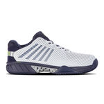 K-Swiss Tennisschoenen K-Swiss Hypercourt Express 2 Gravelschoen Heren-Wit,Blauw-grijs