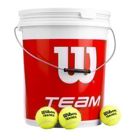 Afbeelding van Team W Trainer 72 Tennisbälle im Eimer