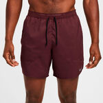 Nike Kleding Nike Dri-Fit Stride 7in Brief-Lined Shorts - donkerrood, zwart