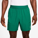 Nike Kleding Nike Court Dri-FIT Advantage 6in Shorts Heren-groen