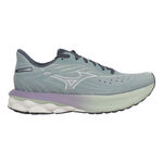 Mizuno Hardloopschoenen Mizuno Wave Skyrise 6 Neutrale Schoen Dames-Petrolblauw,Wit