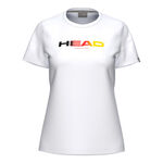 HEAD Kleding HEAD DTB Rainbow T-shirt Dames-wit