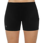 Limited Sports Kleding Limited Sports Tight Short Voor Tennisballen Dames-Zwart