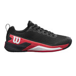 Wilson Tennisschoenen Wilson Rush Pro 4.5 Allcourt Schoen Heren-Zwart,Rood