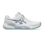 ASICS Tennisschoenen ASICS Gel-Challenger 15 Gravelschoen Heren-Wit,Blauw-grijs