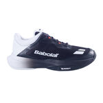 Babolat Tennisschoenen Babolat SFX 4 CLY Gravelschoen Heren-zwart, lichtblauw