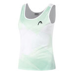 HEAD Kleding HEAD Spirit II Tanktop Dames-Mint,Wit