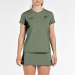 Bullpadel T-shirt Bullpadel PAMPAN T-shirt Dames - olijf