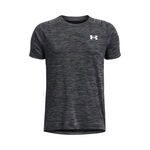 Under Armour Kleding Under Armour Tech Textured T-shirt Jongens-zwart, wit