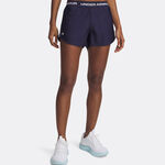 Under Armour Kleding Under Armour Tech Play Up Short Voor Tennisballen Dames-Blauw