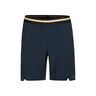 Performance Shorts Heren-Donkerblauw,Goudgeel