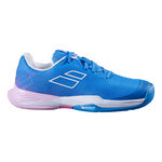 Babolat Tennisschoenen Babolat Mach 3 Gravelschoen Kinderen - blauw, wit
