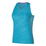 Mizuno Kleding Mizuno Aero Tanktop Dames-Lichtblauw
