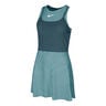Court Dri-Fit Slam Jurk Dames-Petrolblauw