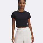 Under Armour Kleding Under Armour Rival Rib T-shirt Dames-Zwart