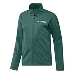 adidas Kleding adidas Terrex XPR Softshell Hardloopjas Dames-groen