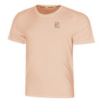 Nike Tenniskleding Nike Court Dri-FIT Advantage T-shirt Heren - koraal, zwart