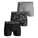 Björn Borg Kleding Björn Borg Cotton Stretch Boxer 3P Boxershort Heren-Olijf,Groen