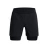 Vanish Elite 2in1 Shorts Heren-Zwart