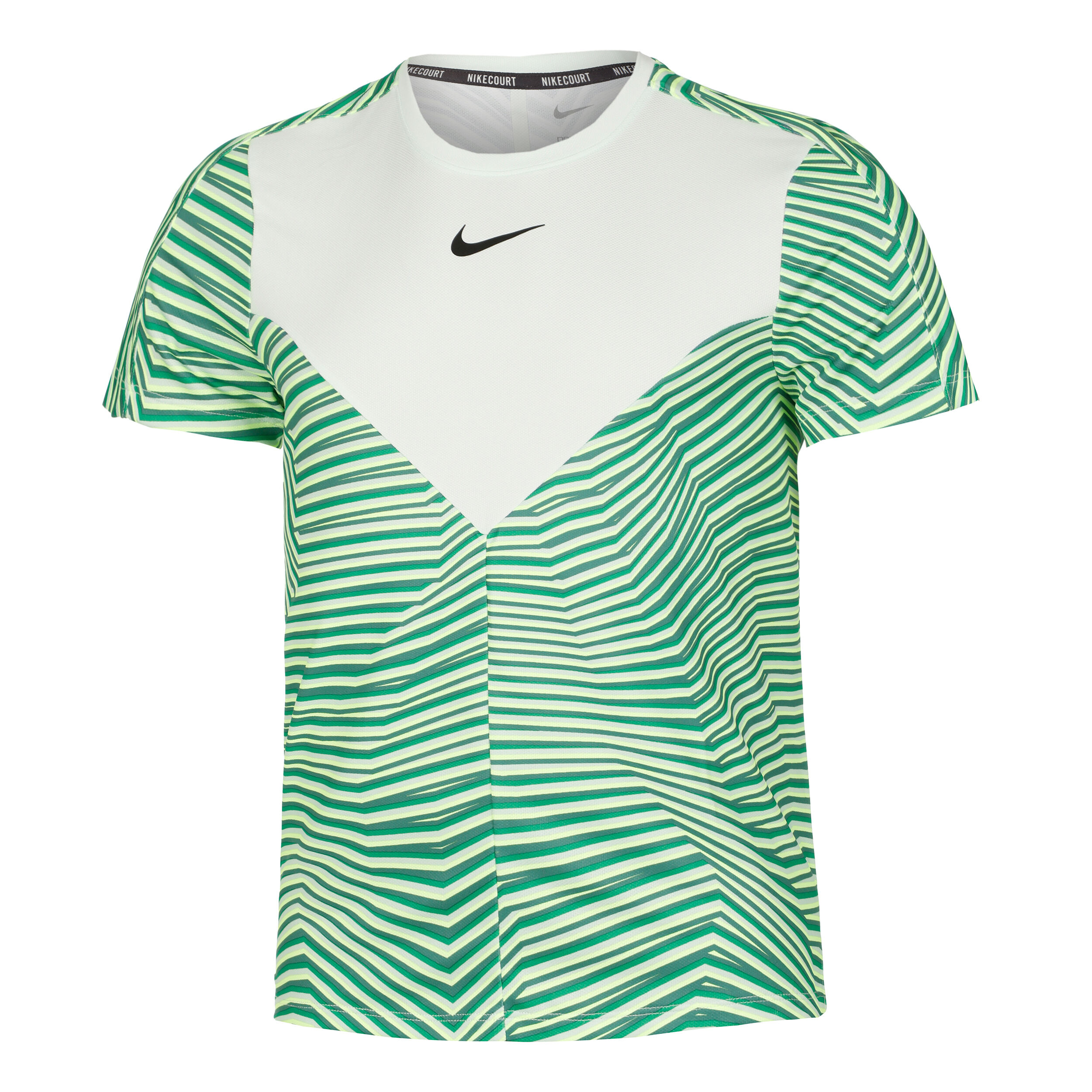 Dri Fit Court Slam RG T shirt Heren Mint Groen