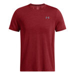 Under Armour Kleding Under Armour Seamless Stride Hardloopshirt Heren-Rood