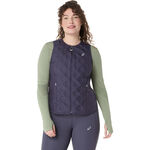 ASICS Kleding ASICS Nagino Padded Gilet Hardloopvesten Dames-Blaugrau