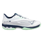 Mizuno Tennisschoenen Mizuno Wave Exceed Light 2 Allcourt Schoen Heren-Wit,Blauw