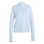 adidas Hardloopshirt adidas adi365 Zip  Hardloopshirt Dames-blaugrau