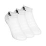 Crew Sportswear Ankle Sportsokken Verpakking 3 Stuks-Wit,Zwart