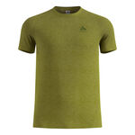 Odlo Hardloopshirt Odlo Essential Seamless Hardloopshirt Heren-groen