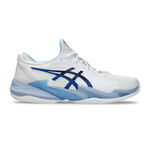 ASICS Tennisschoenen ASICS Court FF 3 Novak Gravelschoen Heren-Wit,Turkoois