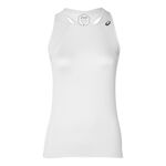 ASICS Kleding ASICS Club Tanktop Dames-Wit,Zwart