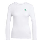 adidas Kleding adidas 3/4 Pro Longsleeve Dames-Wit