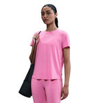 Nike Kleding Nike One Classic Dri-Fit T-shirt Dames-Pink