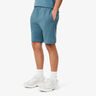 Regular Fit Brushed Fleece Shorts Heren-Blaugrau