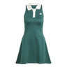 Heritage Jurk Dames - groen, wit