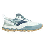 Mizuno Hardloopschoenen Mizuno Wave Ibuki 5 Trailschoen Dames-Mint,Donkerblauw