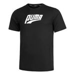 Puma Kleding Puma Run Favorite Graphic Hardloopshirt Heren-Zwart