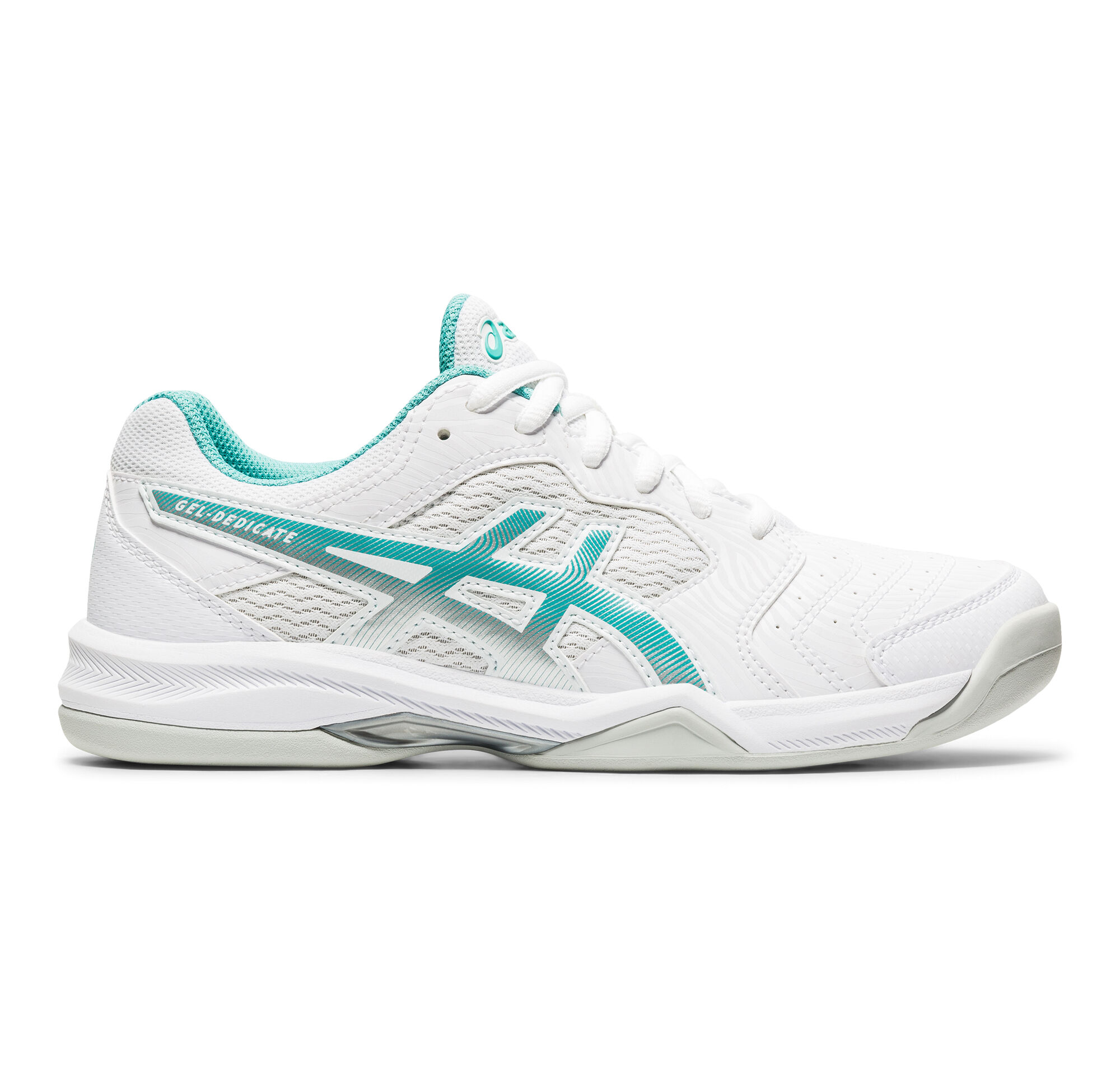 schuur Alstublieft Voorloper ASICS Gel-Dedicate 6 Indoor Tennisschoen Tapijt Dames - Wit, Turkoois  online kopen | Tennis-Point