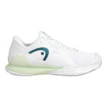 HEAD Tennisschoenen HEAD Sprint Pro 4.0 Gravelschoen Dames-Wit,Lichtgroen