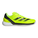 adidas Tennisschoenen adidas Defiant Speed 2 Gravelschoen Heren-Limoen,Zwart